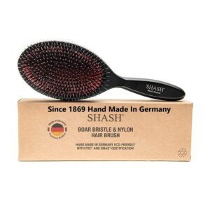 Shash + Keller Nylon Boar Bristle Brush