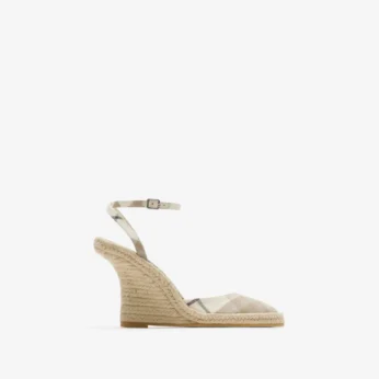 Check Mews Espadrille Pumps​
