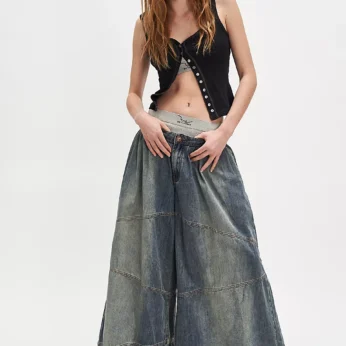 OneTeaspoon Daddios Wide-Leg Jeans