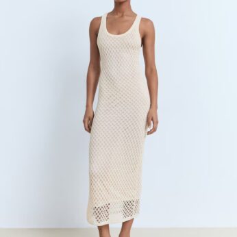 Crochet long dress