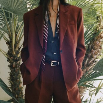 Modal suit blazer